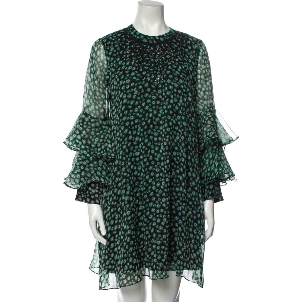 Ranna Gill xs printed floral dress, worn once and dry cleaned EUC